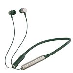 Zebronics Zeb-Evolve Btv5.0, Voice Assistant, Rapid Charge, Dual Pairing, Call Function, Magnetic Earpiece Bluetooth Wireless In Ear Earphones With Mic (Metallic Green)