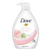 Dove Soothing Rose & Aloe Vera Body Wash for Replenished Skin, Refreshing Scent 1L