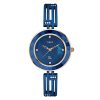 TIMEX Fria Analog Watch for Women with Mother of Pearl Round Dial & Blue Brass Bracelet Band Water Resistant Women’s Wrist Watches – TWEL16203