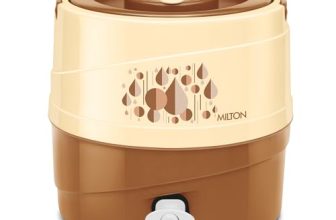 Milton Kool Rover 7 Water Jug PU Insulated, 5.3 litres, BPA Free, Leak Proof & Portable Jug, Sturdy Handles, Ideal for Travel, Picnic, Offices, Shops, Brown