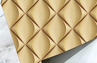 CABANA HOMES PVC Self-Adhesive Wallpaper, Wall Panel Design, 45 x 125 cm, 2 Rolls (12 sq. ft) Made in India