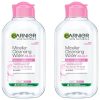 Garnier Skin Naturals, Cleansing Water, Hydrating & Soothing, Micellar Cleansing Water, 125 ml (Pack of 2)